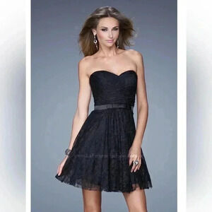 La femme 20531 prom/homecoming dress Black size 10